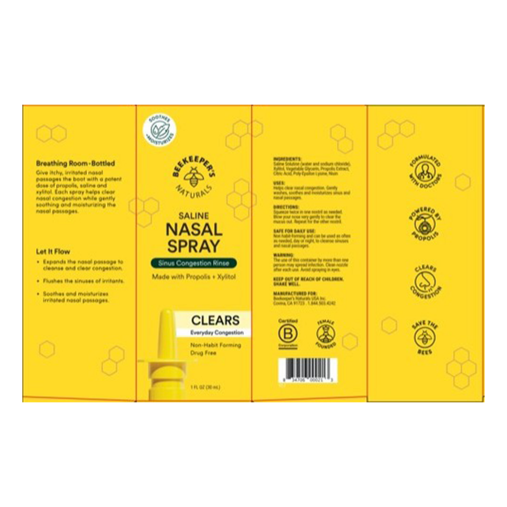 Propolis + Xylitol Nasal Spray