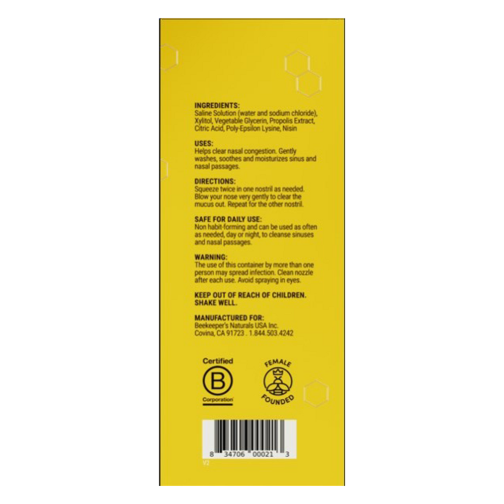 Propolis + Xylitol Nasal Spray
