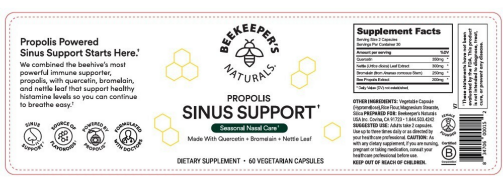 Propolis Sinus Support Capsules