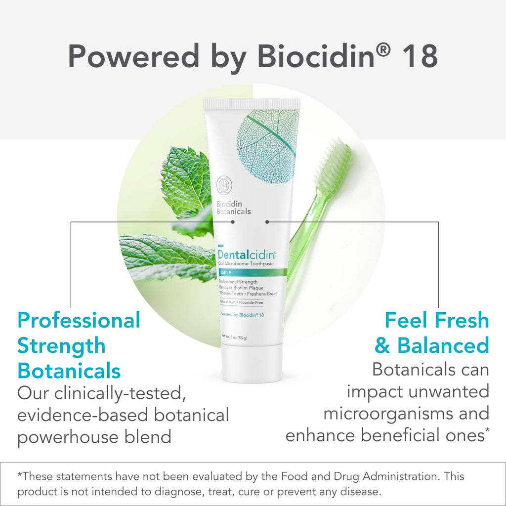 Dentalcidin® Oral Microbiome Toothpaste (Fluoride-Free)