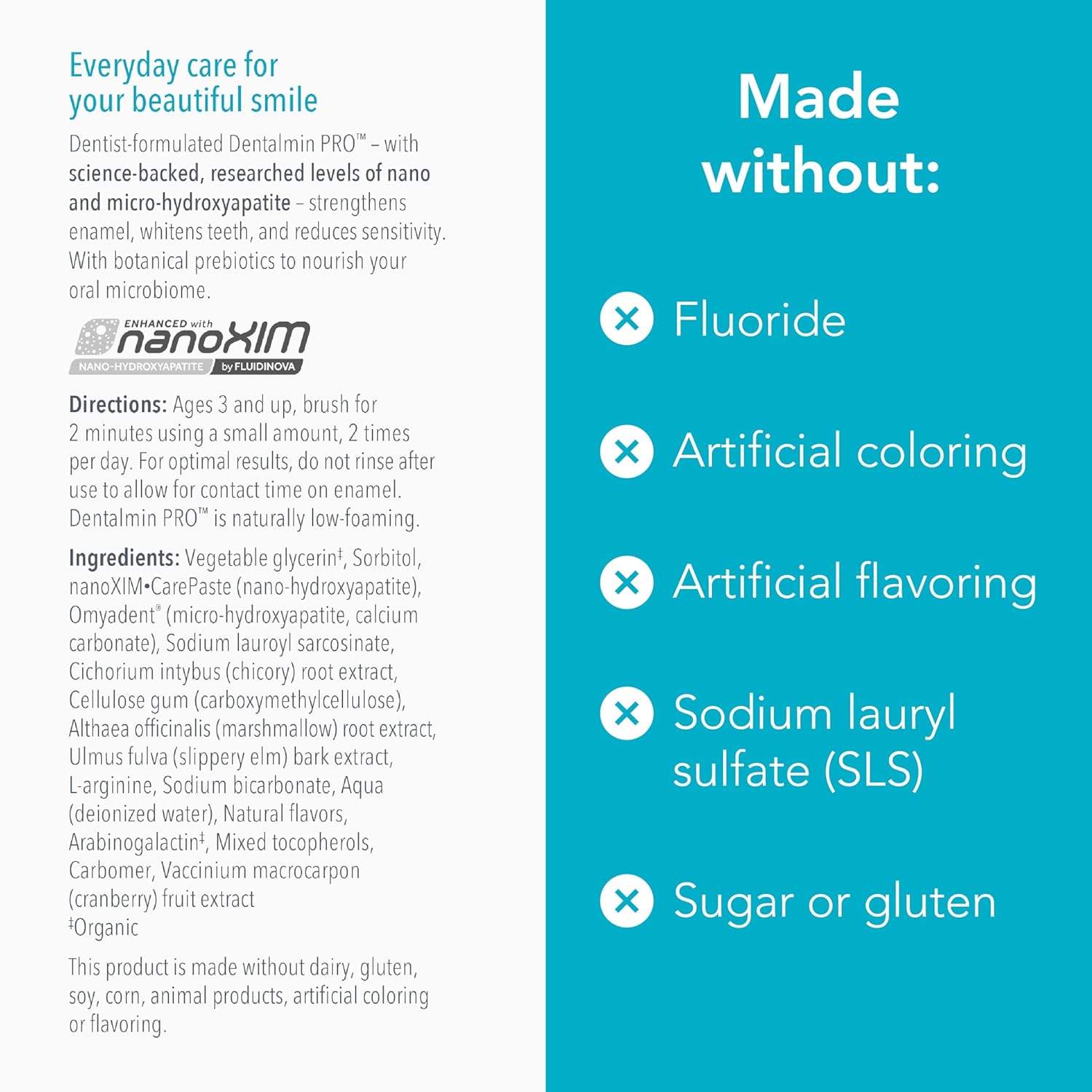 Remineralizing Toothpaste (Fluoride-Free)