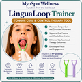 LinguaLoop Trainer™ (Kids) | Tongue Curl & Control Therapy Tool
